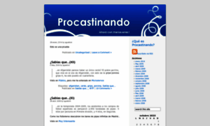 Procastinando.wordpress.com thumbnail