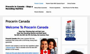 Procerincanada.ca thumbnail