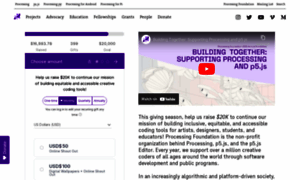 Processingfoundation.org thumbnail