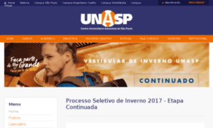 Processoseletivo.unasp.edu.br thumbnail