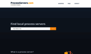 Processservers.com thumbnail