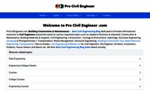 Procivilengineer.com thumbnail