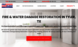 Procleanrestoration.net thumbnail