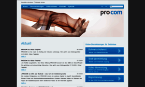 Procom-deaf.ch thumbnail