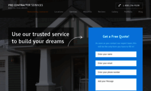 Procontractorservices.net thumbnail