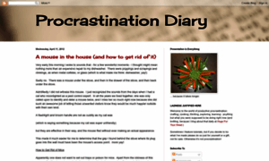 Procrastinationdiary.blogspot.com thumbnail