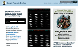 Procreate-brushes.com thumbnail