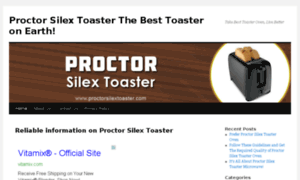 Proctorsilextoaster.com thumbnail