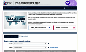 Procurementmap.intracen.org thumbnail