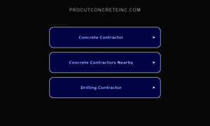 Procutconcreteinc.com thumbnail