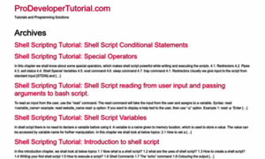 Prodevelopertutorial.com thumbnail