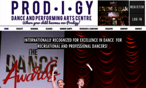 Prodigydancecentre.com thumbnail