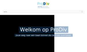 Prodiv.nl thumbnail