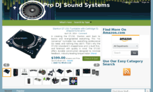 Prodjsoundsystems.com thumbnail