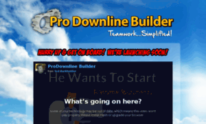 Prodownlinebuilder.com thumbnail