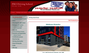 Prodrivingschool.ca thumbnail