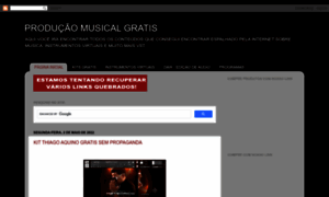 Producaomusicalgratis.blogspot.com.br thumbnail