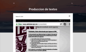 Producciondetextosensfp.blogspot.mx thumbnail