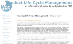 Product-lifecycle-management.info thumbnail