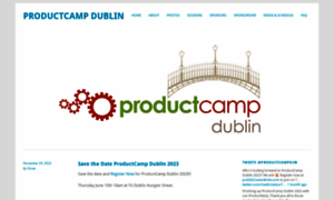 Productcampdublin.com thumbnail