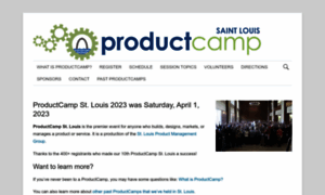Productcampstlouis.org thumbnail