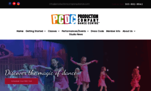 Productioncompanydance.com thumbnail