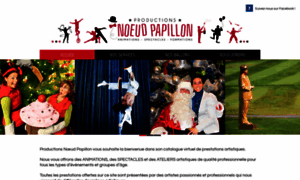 Productionsnoeudpapillon.com thumbnail