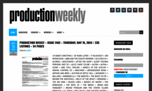 Productionweekly.com thumbnail
