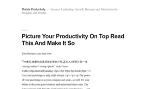 Productivity.mobi thumbnail