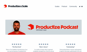 Productizepodcast.com thumbnail