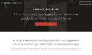 Productleadershipbook.com thumbnail