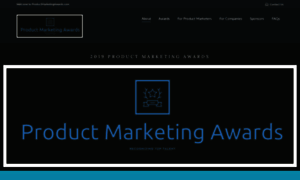 Productmarketingawards.com thumbnail