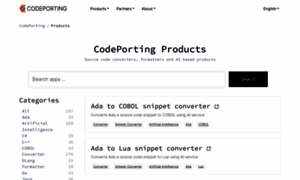 Products.codeporting.app thumbnail