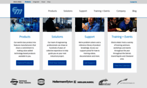 Products.electro-matic.com thumbnail