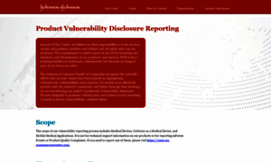 Productsecurity.jnj.com thumbnail