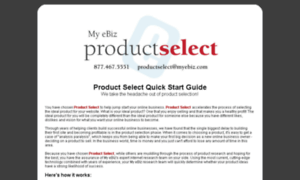 Productselect.myebiz.com thumbnail