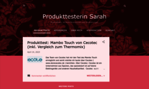 Produkttesterin-sarah.de thumbnail