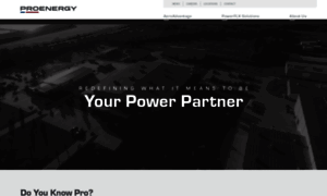 Proenergyservices.com thumbnail