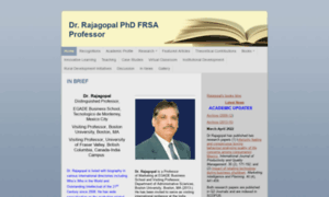 Prof-rajagopal.com thumbnail