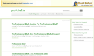 Profchef.in thumbnail