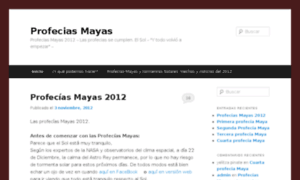 Profeciasmayas2012.com thumbnail