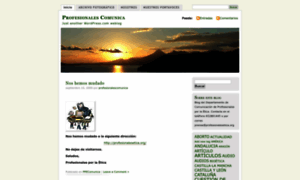 Profesionalescomunica.wordpress.com thumbnail