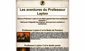 Professeur-layton.info thumbnail