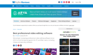 Professional-video-editing-software-review.toptenreviews.com thumbnail