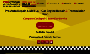 Professionalautoengines.com thumbnail