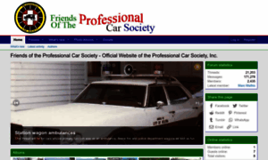 Professionalcarsociety.org thumbnail