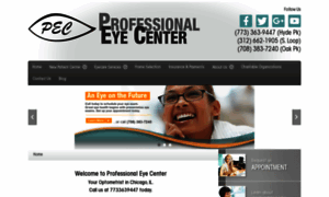 Professionaleyecenter.com thumbnail