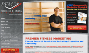 Professionalfitnessmarketing.com thumbnail