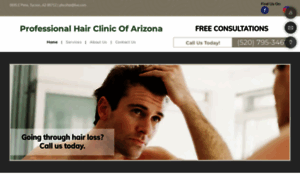 Professionalhairclinicaz.com thumbnail