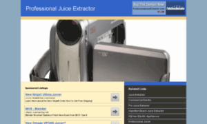 Professionaljuiceextractor.com thumbnail